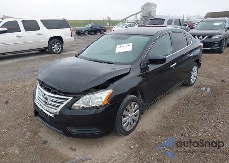 2015 Nissan Sentra Sv z USA, uszkodzony, nr VIN 3N1AB7AP9FY267223